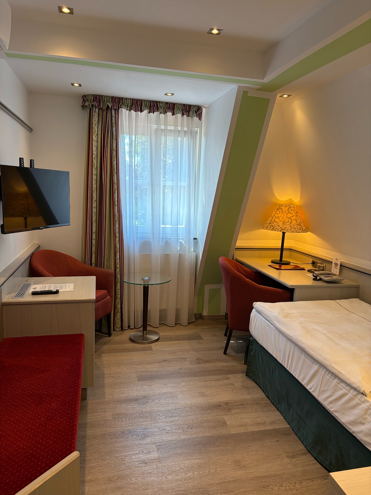 Einzelzimmer Comfort im Hotel Landhaus Alpinia Berlin